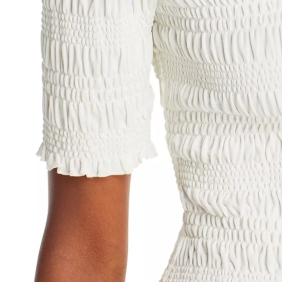 NWT Frame smocked knit top XS - Picture 6 of 7